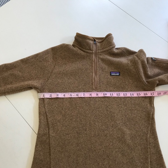 PATAGONIA BROWN BEAR 1/4-ZIP BETTER SWEATER - Picture 12 of 15